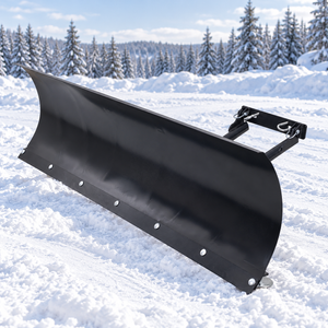 120 cm black snow plow blade for compatible ATV and UTV