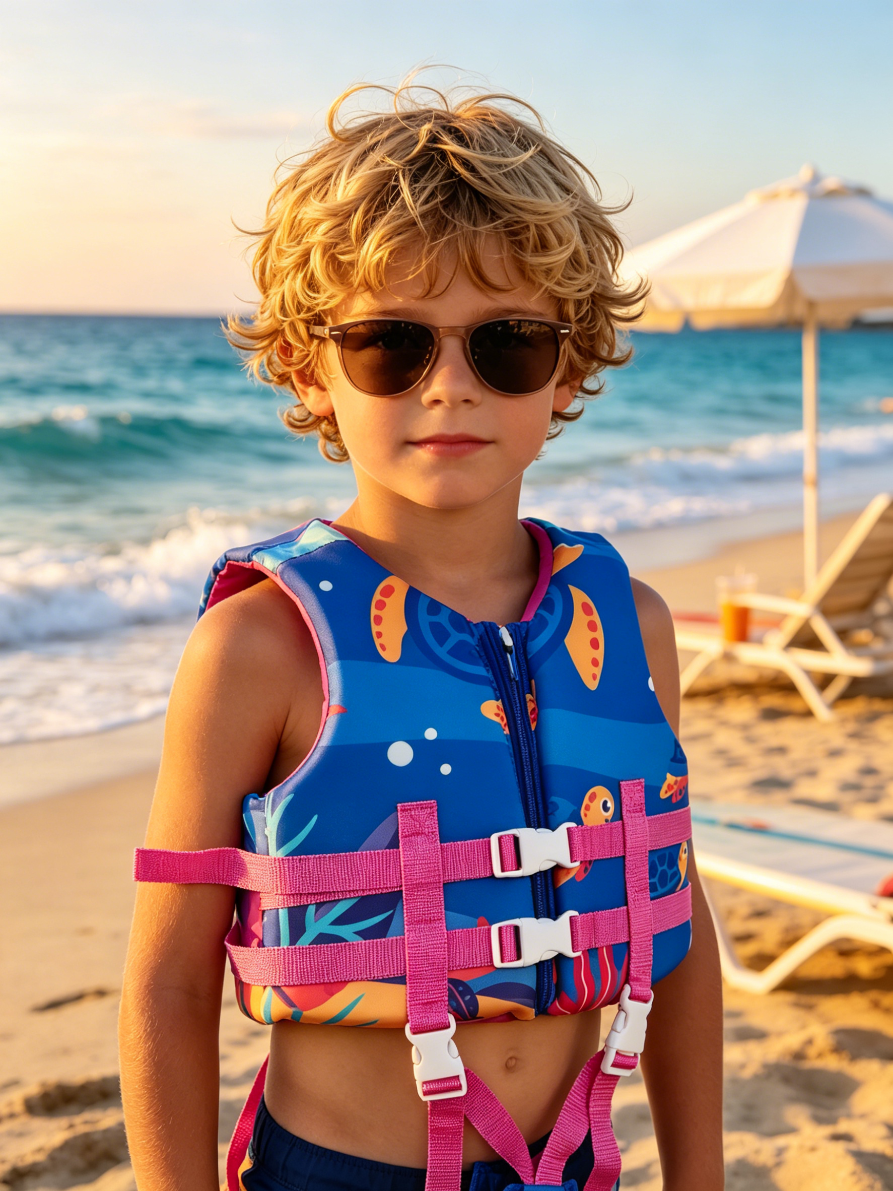 AeroFloat SeaSprite Kids Swim Flotation Vest