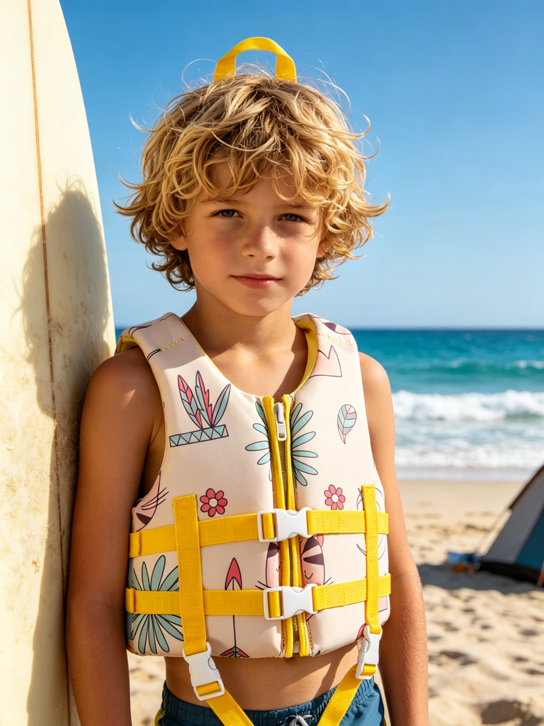 SafeGuard Kids Life Jacket | Double Oxford Swim Vest