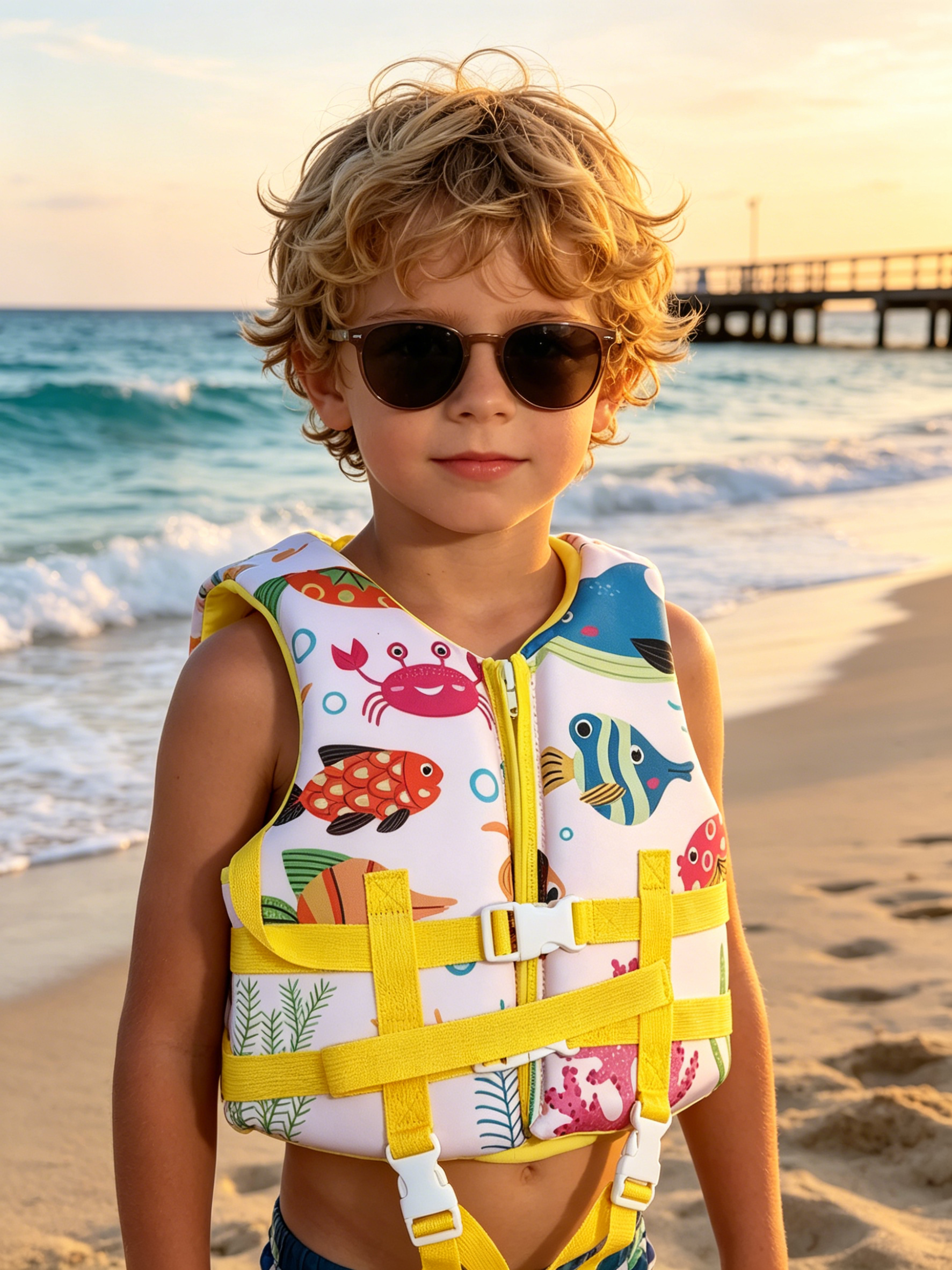 AeroFloat SeaSprite Kids Swim Flotation Vest