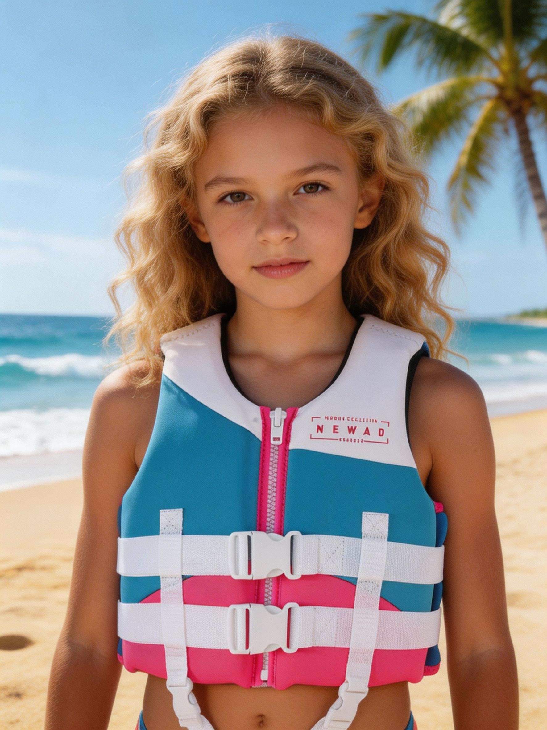 Kids Swim Vest – Adjustable Water Safety Jacket