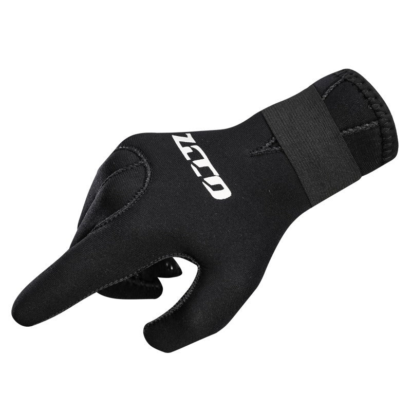 3mm swimming and diving gloves, anti slip and wear-resistant fishing and diving gloves, warm and cold resistant diving suit gloves, in stock