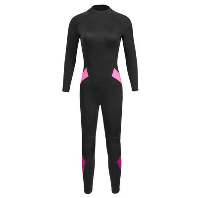 3Mm wetsuit couple men's and women's one-piece warm wetsuit cold-proof and warm snorkeling winter swimming wetsuit
