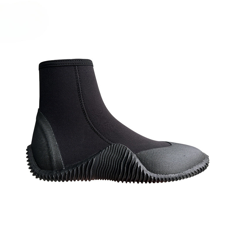 Outdoor men's and women's diving shoes, snorkeling shoes, black swimming shoes, beach socks shoes, snorkeling shoes, water wading equipment