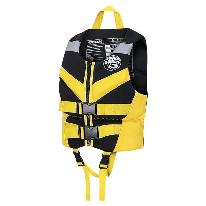 Fishing boat life jackets, water sports vests, buoyancy suits, rescue vests