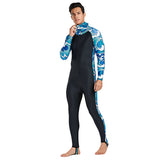 One-piece wetsuit women's sunscreen long-sleeved swimsuit snorkeling suit slim slim quick-drying swimsuit summer