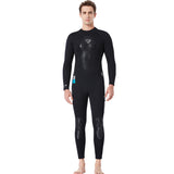 New 3MM diving suit men's one-piece long-sleeved thickened cold-proof snorkeling surf suit wet warm jellyfish swimsuit SCR