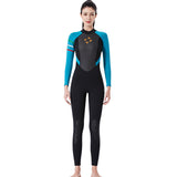 Wetsuit 3MM women's one-piece thickened cold-proof long-sleeved wetsuit outdoor snorkeling surfing jellyfish suit