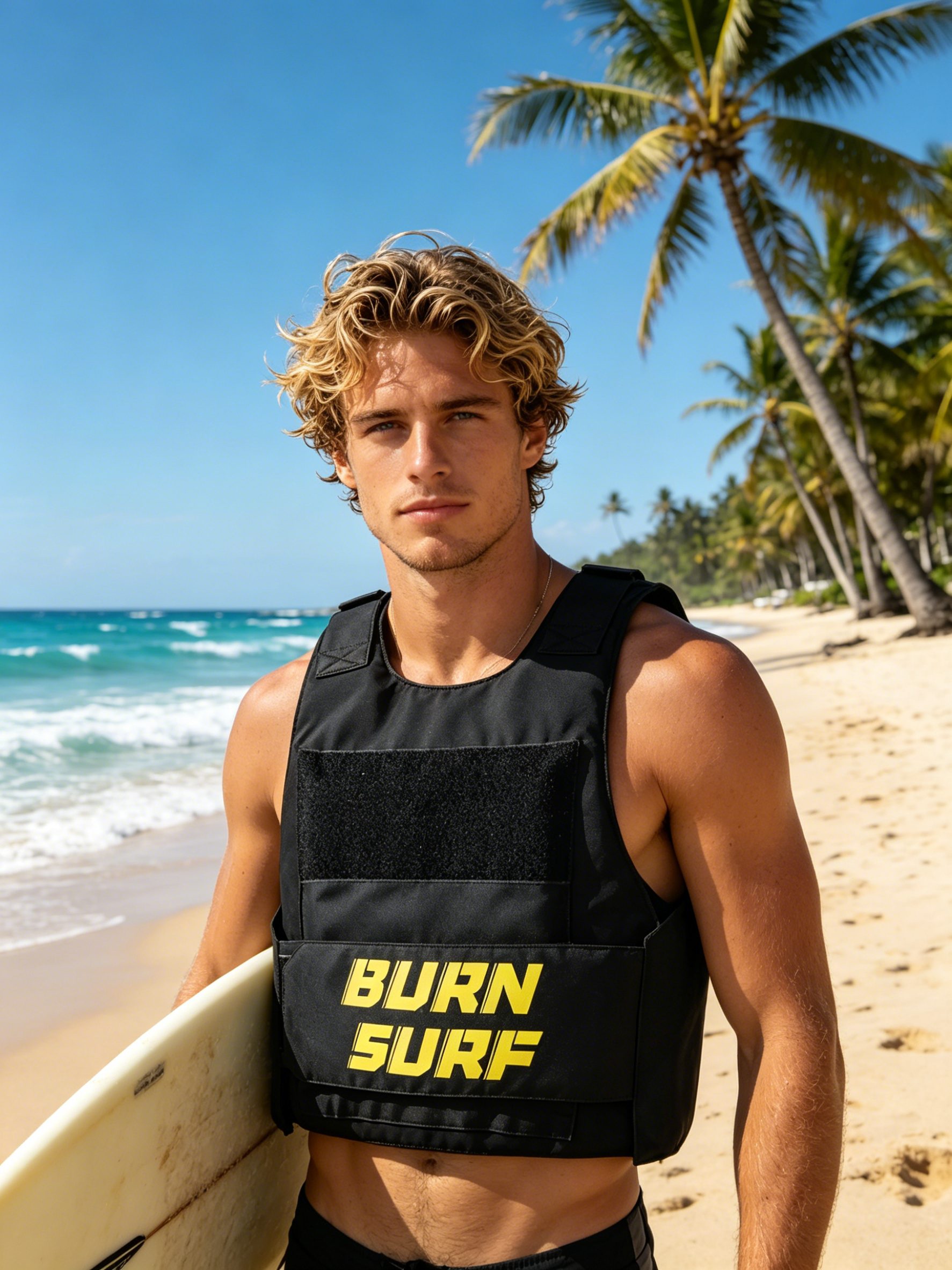 Lightweight Surf Life Vest – Adjustable Water Sports Buoyancy Jacket