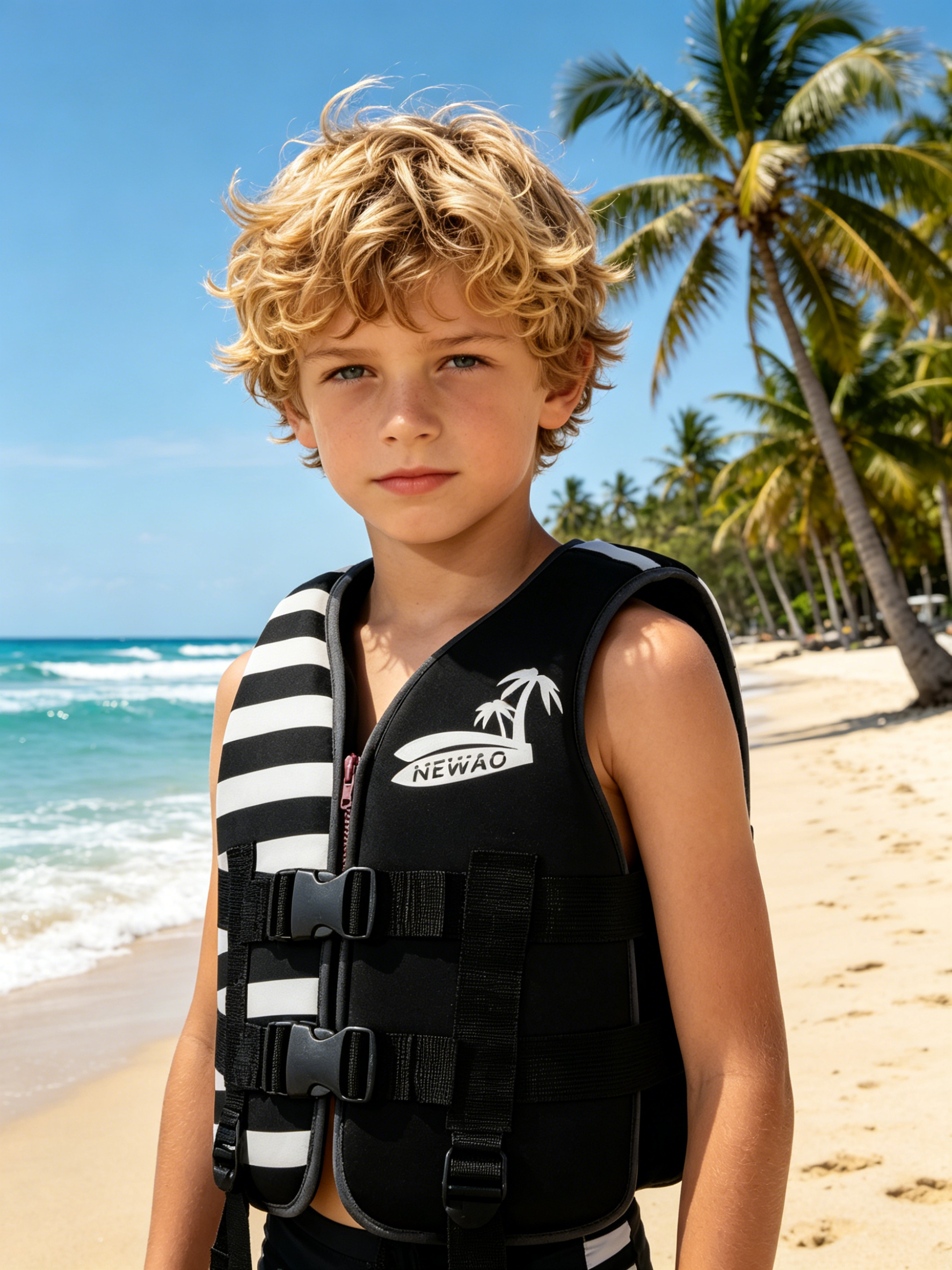 AeroFloat Kids Chevron Flotation Vest with Crotch Straps
