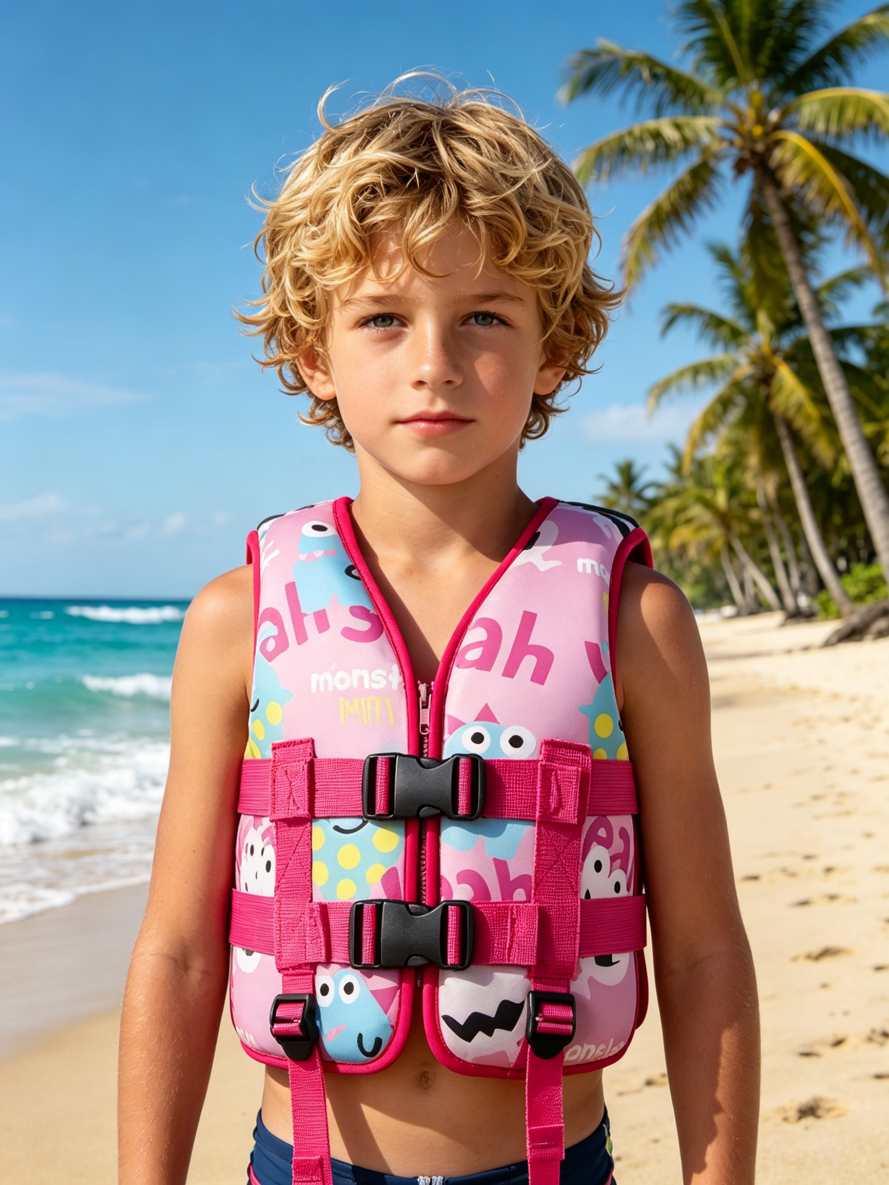 AeroFloat Kids Chevron Flotation Vest with Crotch Straps
