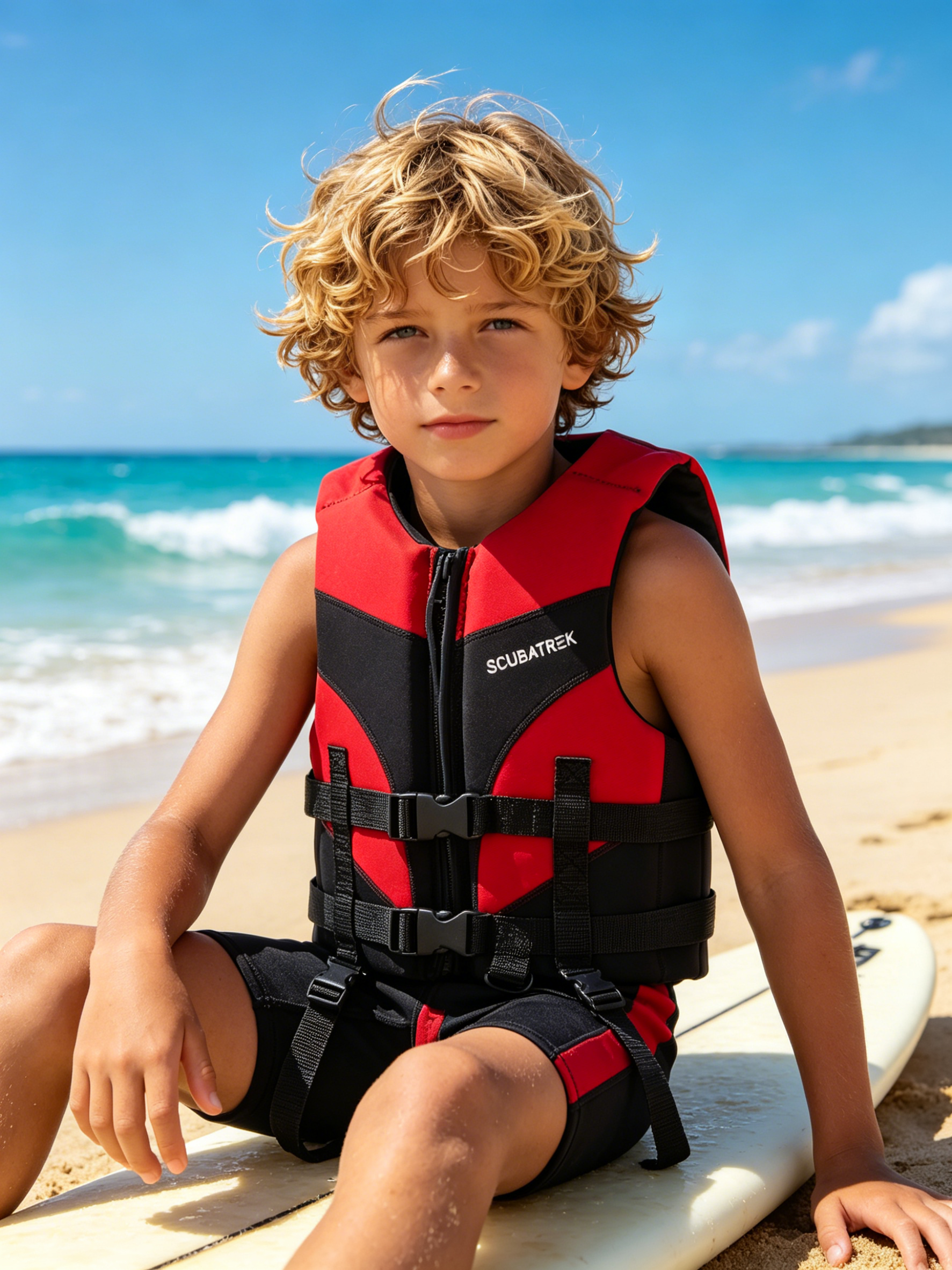 Scubatrek High Buoyancy Life Jacket | Kids Water Sports Vest