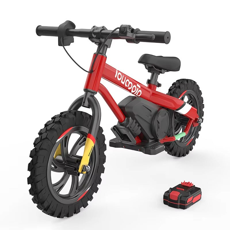 Unfold 2-Wheel 16-Inch Electric Balance Bike for Children 6~9 Years Old OEM Color Brand 150W Motor Kids Electric Balance Bikes