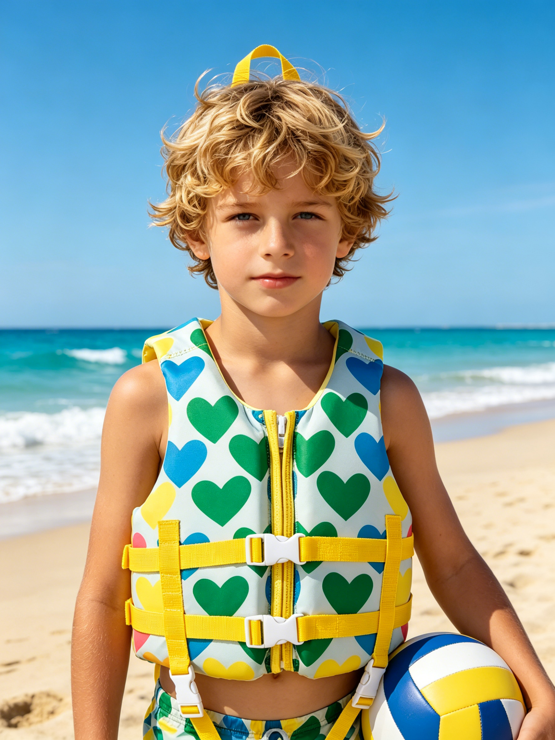 SafeGuard Kids Life Jacket | Double Oxford Swim Vest