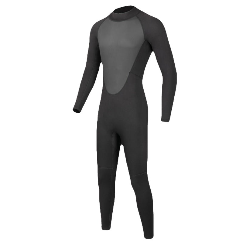 Wetsuit 3mm fine embossed one-piece men's and women's warm surfing wetsuit outdoor free diving