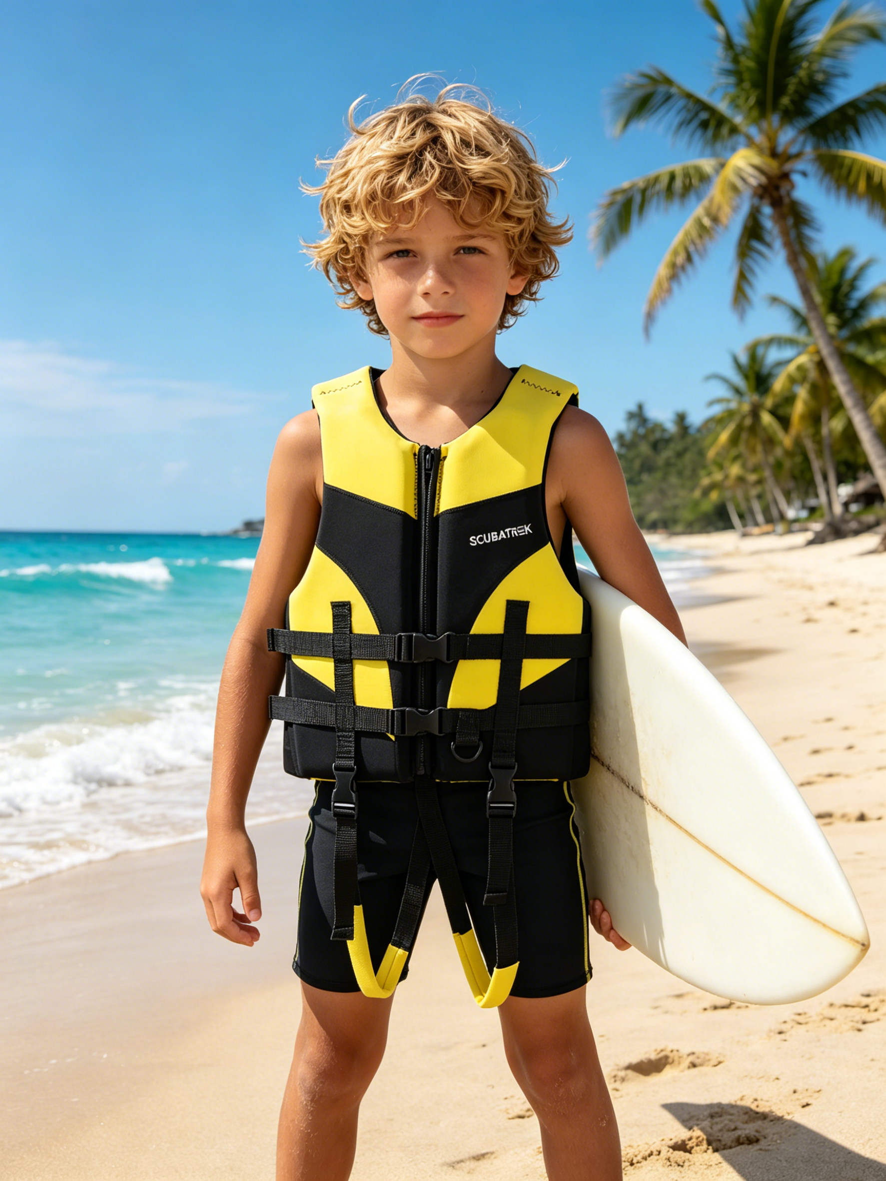 Scubatrek High Buoyancy Life Jacket | Kids Water Sports Vest