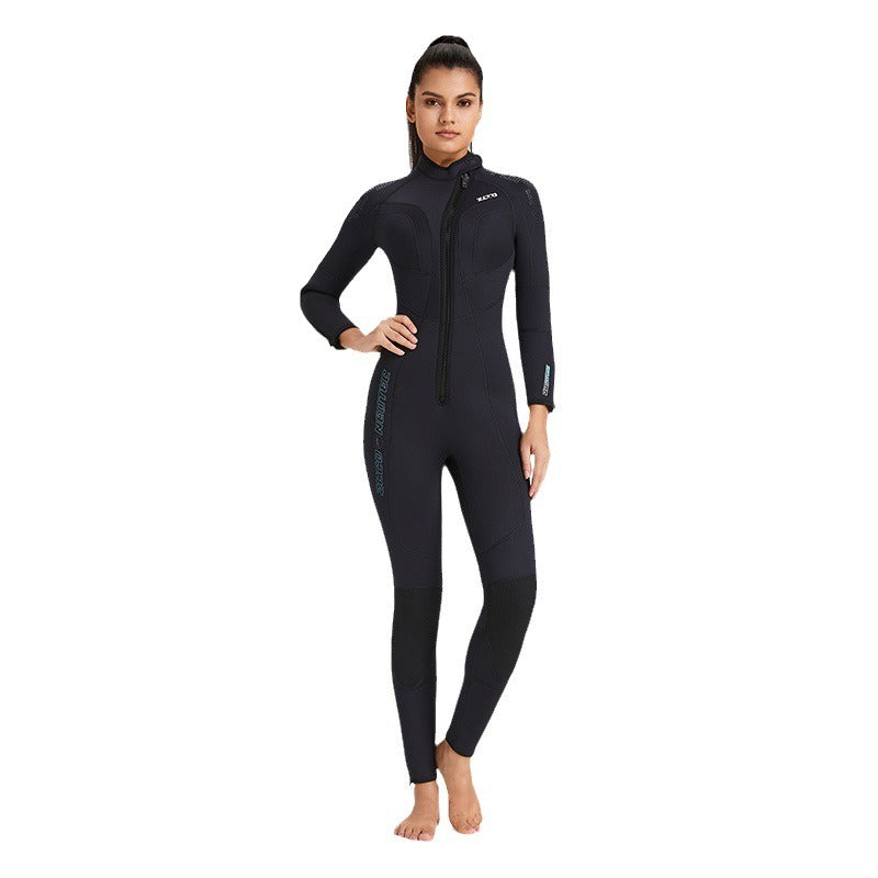 Wetsuit Men's Swimming Surf Suit One-piece Thickened Wetsuit Women's Wear-resistant Warm Wetsuit