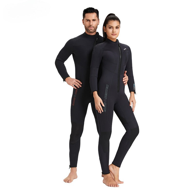 Wetsuit Men's Swimming Surf Suit One-piece Thickened Wetsuit Women's Wear-resistant Warm Wetsuit