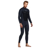 3MM one-piece wetsuit, swimsuit, wetsuit, men's long-sleeved sunscreen, surf suit, cold and warm jellyfish suit.