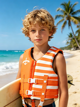 SafeGuard Youth Life Jacket | High-Buoyancy Double Oxford Swim Vest