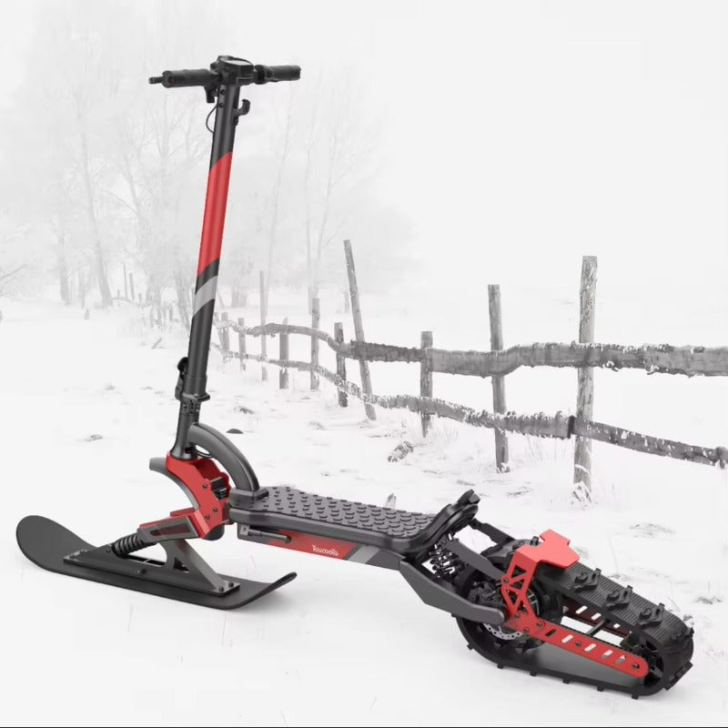 High Quality Multi-Purpose 48V 15Ah 2000W Motor Power Electric Snow Scooter For Winter Snow Riding