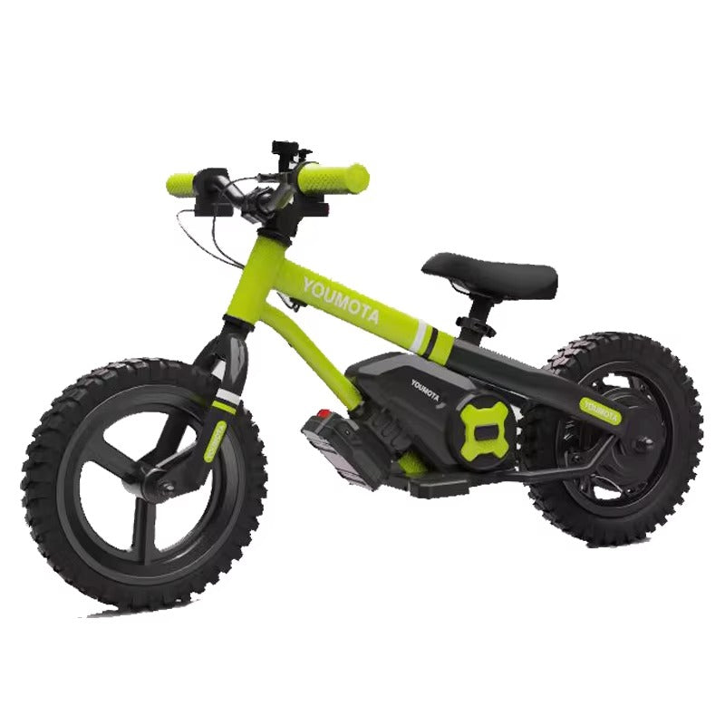 OEM 12Inch 16Inch E Balance Bicycle Kids Balance Bike with Rubber Pneumatic Tire, Adjustable Seat, Detachable Battery