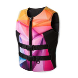 Adult Neoprene Life Jacket High-End Professional Large Buoyancy Vest