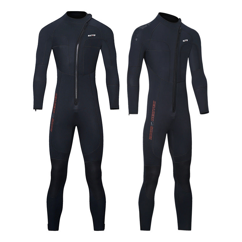 Wetsuit Men's Swimming Surf Suit One-piece Thickened Wetsuit Women's Wear-resistant Warm Wetsuit