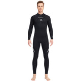 3MM Wetsuit Women's One-piece Long Sleeve Thickened Warm Couple Wetsuit Men's Snorkeling Surfing Jellyfish Swimsuit