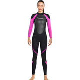 Spot wholesale 3MM couple wetsuit one-piece high elastic wetsuit long sleeve thickened thermal snorkeling surfing wetsuit