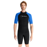 1.5mm one-piece wetsuit short-sleeved warm and cold-proof wetsuit snorkeling surfing swimsuit