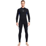 3MM Wetsuit Women's One-piece Long Sleeve Thickened Warm Couple Wetsuit Men's Snorkeling Surfing Jellyfish Swimsuit