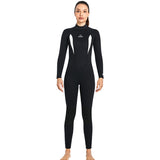 New 3MM couple wetsuit men's one-piece warm free diving surfing cold wet clothes women's winter swimming wetsuit