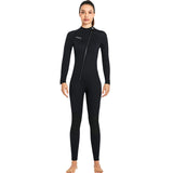 Wetsuit 3MM one-piece long-sleeved wetsuit cold-proof and warm winter swimsuit snorkeling surf suit