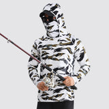 Summer outdoor sun protection clothing for men, breathable quick drying fishing sun protection clothing