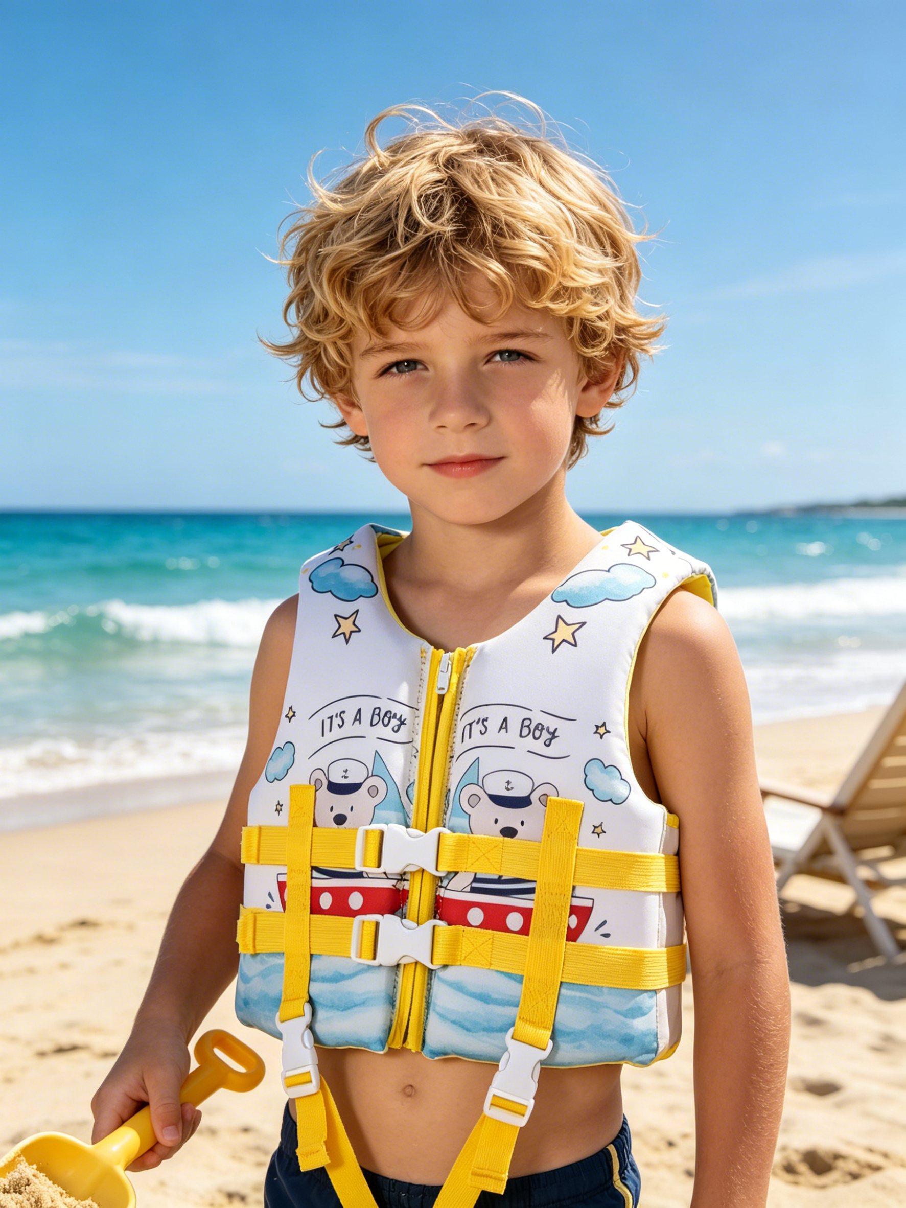 BrightGuard Kids Swim Life Jacket | Safe Flotation Vest