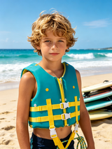 BrightGuard Kids Swim Life Jacket | Safe Flotation Vest