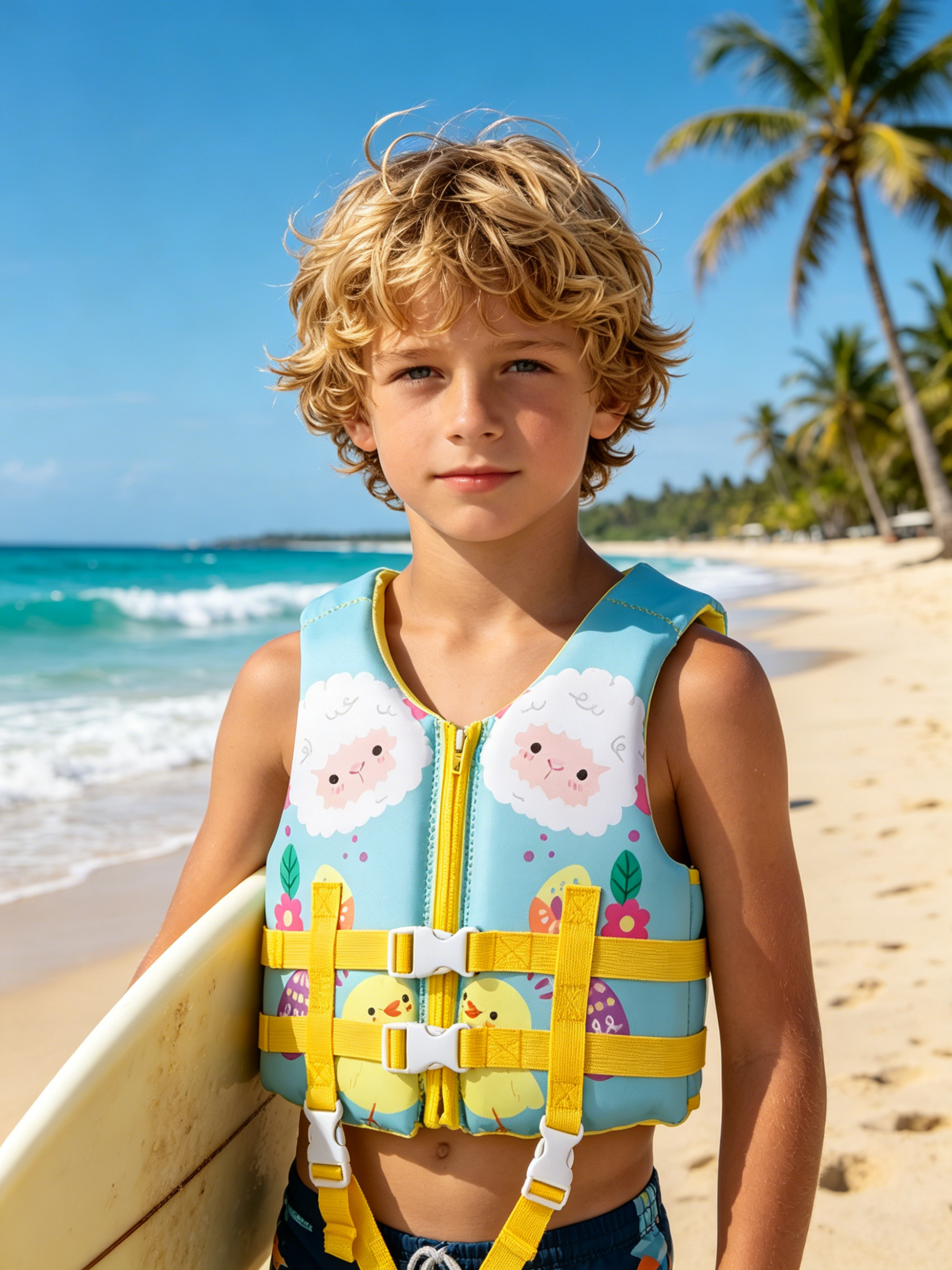 BrightGuard Kids Swim Life Jacket | Safe Flotation Vest