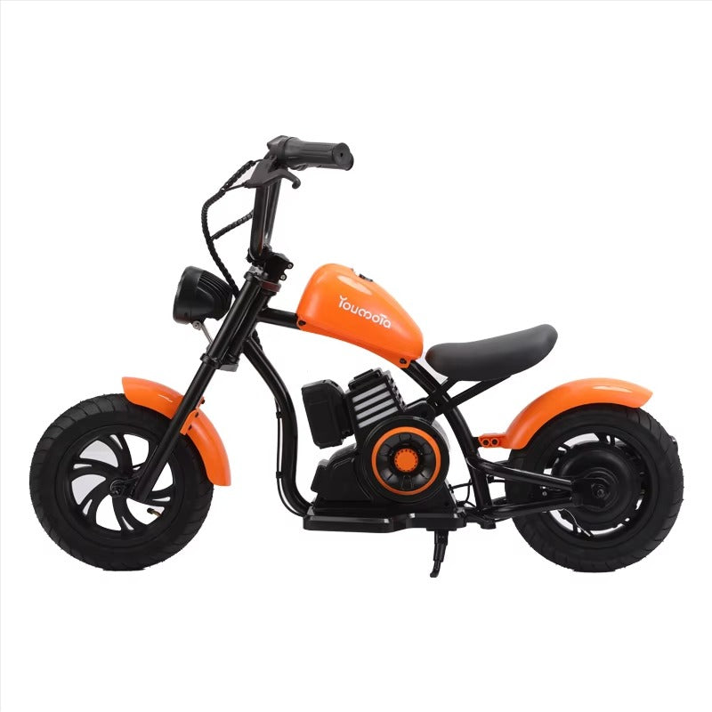 Hot Selling Kids 3-9 Age  Motorcycle with External Detachable Battery 12inch 2 Wheels 160W Mini Chopper Bike for  Kids