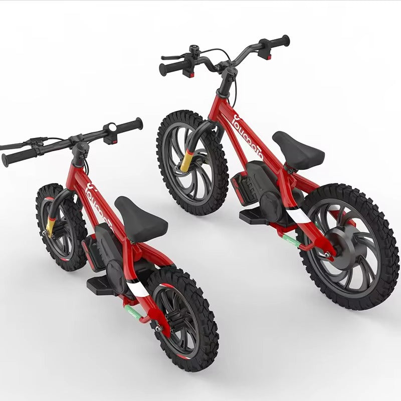 Well-balanced 2 Wheel Kids Balance Bike with Pedal 16Inch 150W Motor Powered by 4Ah Battery Balance Bike Electric Kids Load 75Kg