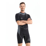 Wetsuit Men's one-piece cold-proof and warm jellyfish suit Free diving surf suit equipment