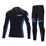 3Mm men's and women's split long-sleeved wetsuits, surf jackets, tops, thickened warm snorkeling, cold-proof and sun-proof jellyfish clothes
