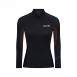 Wetsuit Men's split top Long-sleeved thickened wetsuit Women's cold-proof and warm snorkeling surf suit