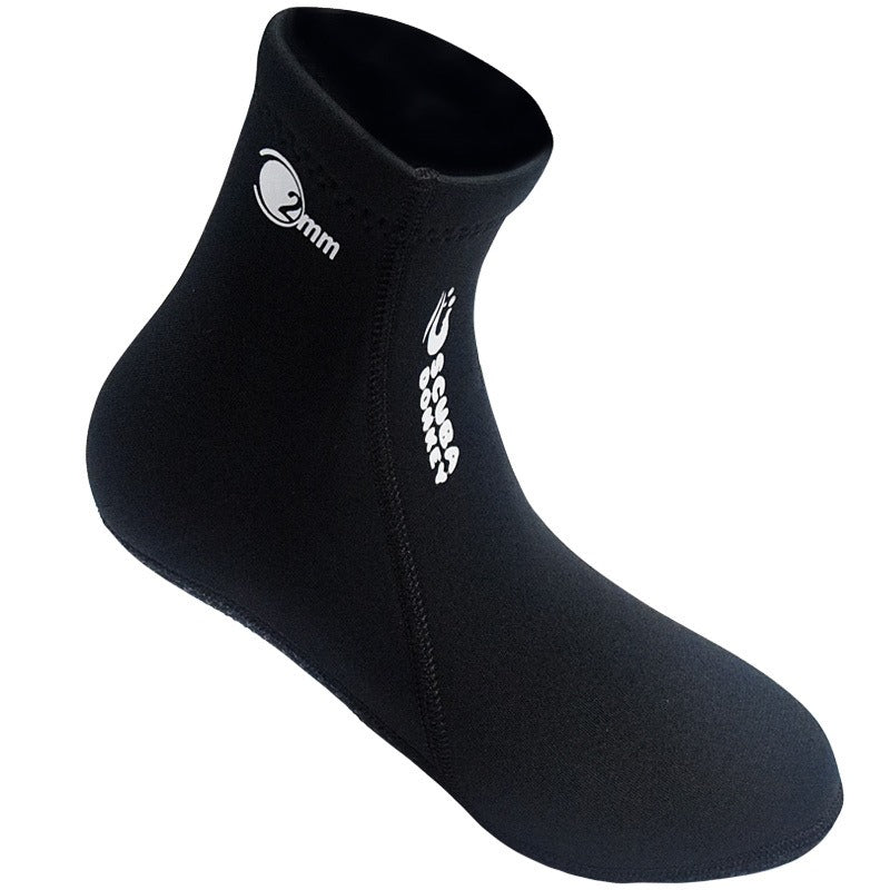 Snorkeling socks Non-slip, cold-proof and warm diving socks Anti-coral beach swimming socks Lightweight diving shoes 2MM thick