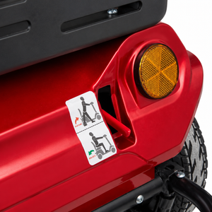 T403 mobility scooter electric and manual push mode lever